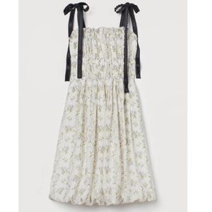 BROCK COLLECTION x H&M short floral dress SIZE S
